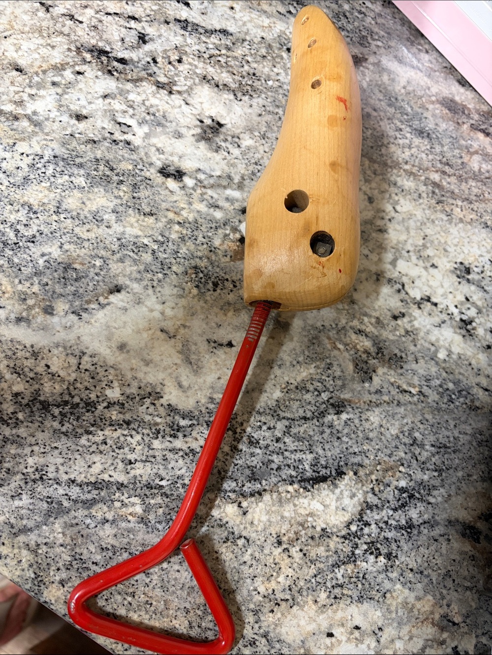 Vintage Red Head Shoe Stretcher